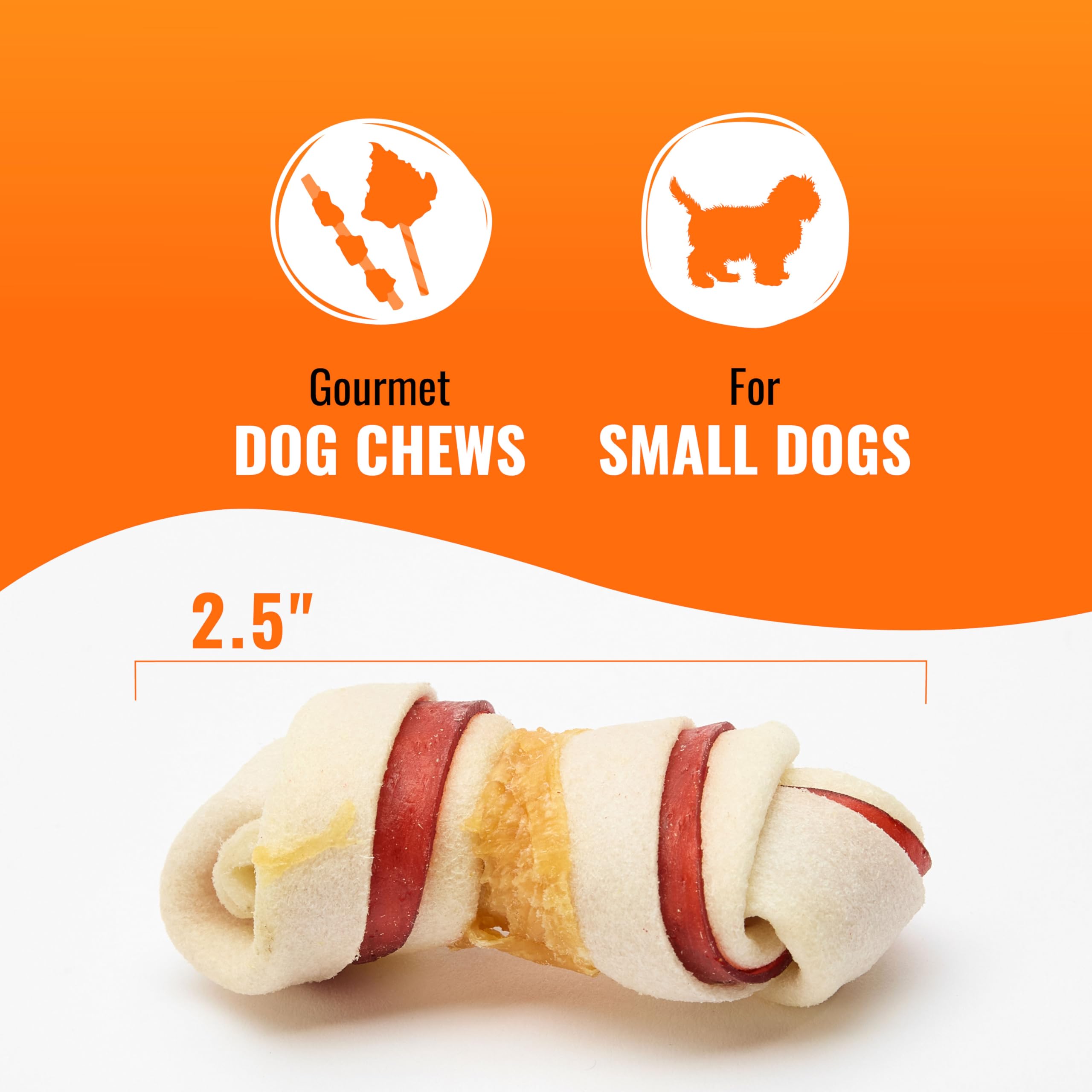 GOOD 'N' FUN Triple Flavor Mini Dentition : texture résistante pour sessions longues.