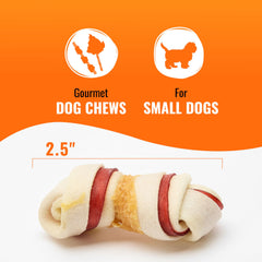 GOOD 'N' FUN Triple Flavor Mini Dentition : texture résistante pour sessions longues.
