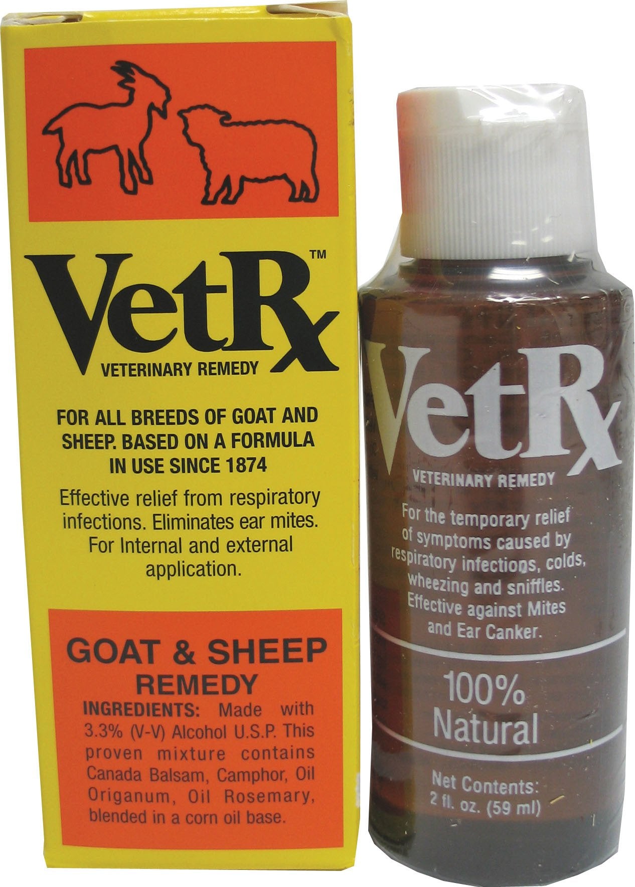 Goodwinol Vetrx Remède pour chèvres et ovins – utilisation pratique en routine.