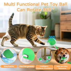 Goosheep balle en silicone avec texture ondulée pour attirer le chat.