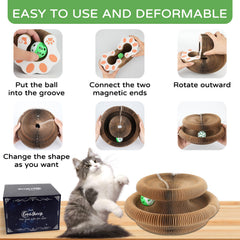 Goosheep Kitty Kurlz matériaux naturels et écologiques, carton durable et sûr.