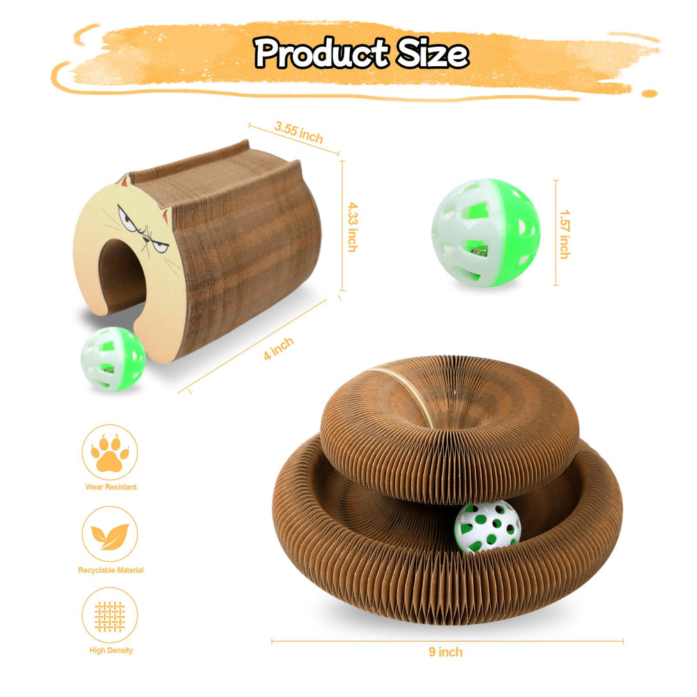 Goosheep Kitty Kurls tapis griffage intérieur pratique.