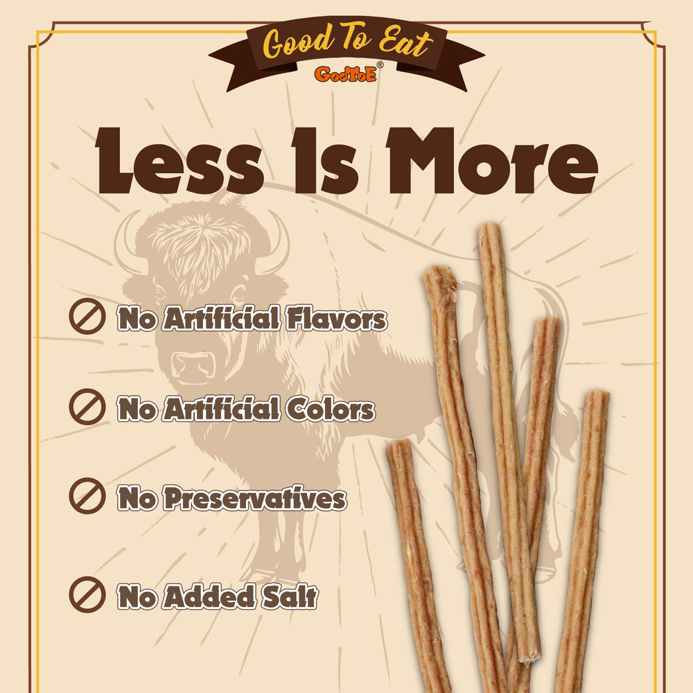 Gootoe friandises buffle — texture ferme et goût appétissant