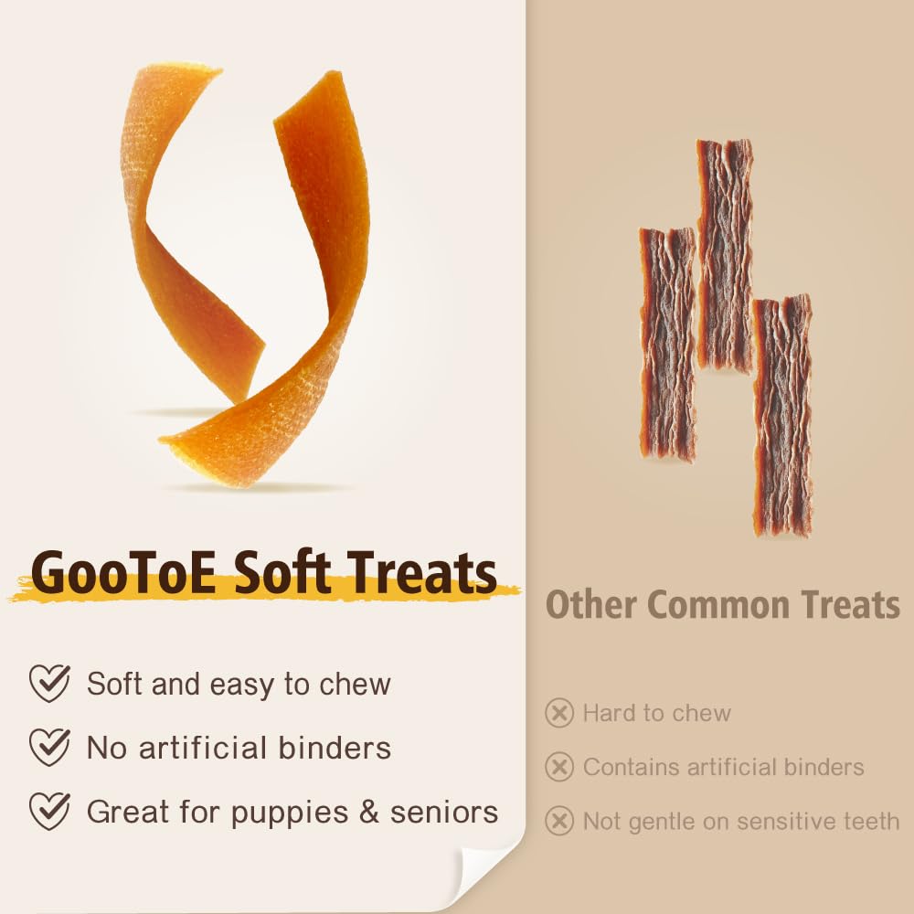Gootoe paquets 1-livre poulet jerky — pratique à partager lors de l'entraînement.