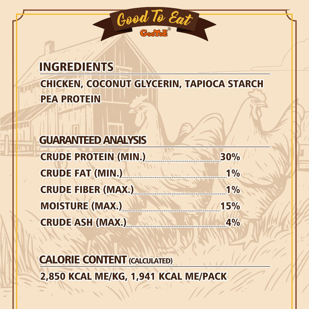 Gootoe sans cereales hypoallergenes, friandise adaptée.