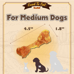 Gootoe tendon dinde pour chien – mâchage longue durée et plaisir.
