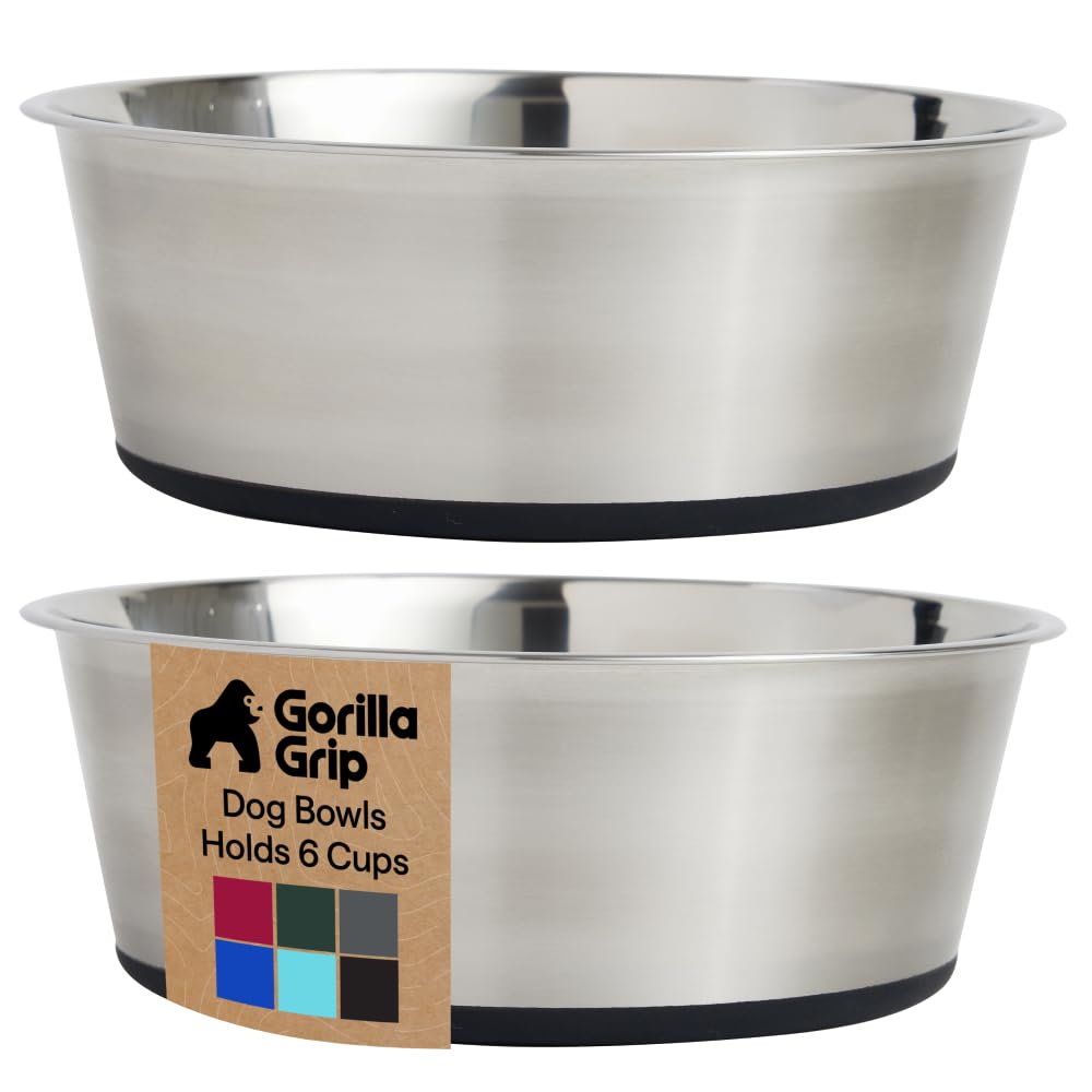 Gorilla Grip bol en inox 304 durable prêt pour repas propres et résistants
