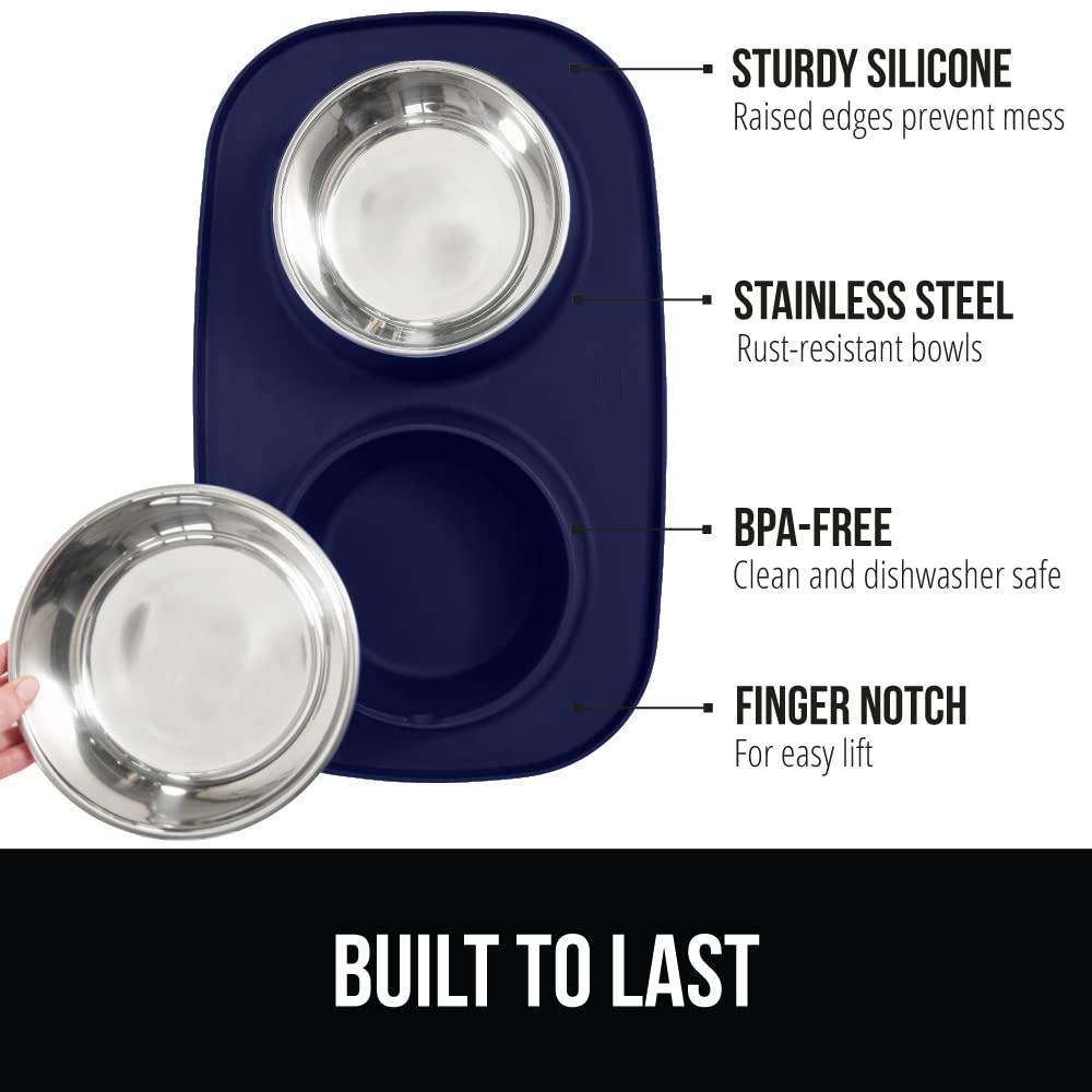 Gorilla Grip bol inox 304 1 tasse, robuste et hygiénique
