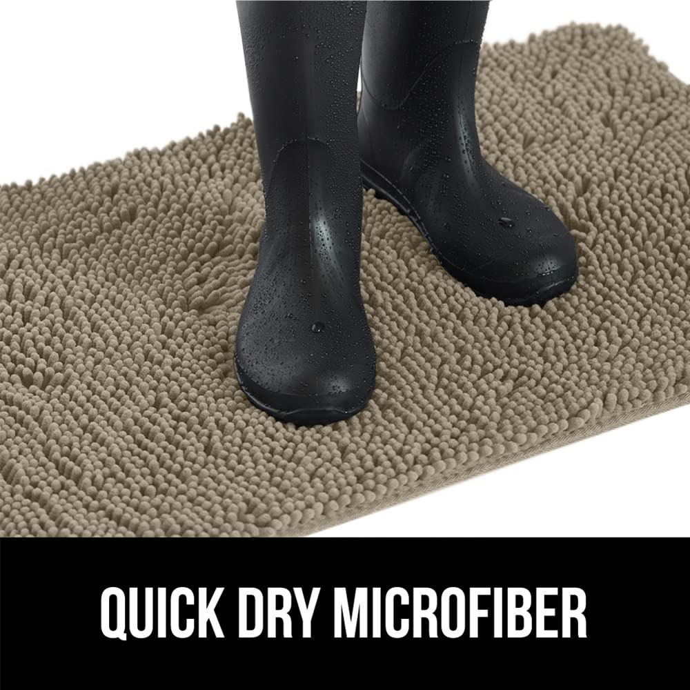 Gorilla Grip SoakSTOPPER: tapis d’entrée durable, garde les sols propres.