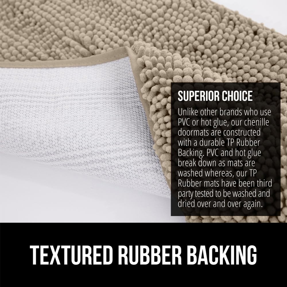 Gorilla Grip SoakSTOPPER: lavage en machine et couleur durable.