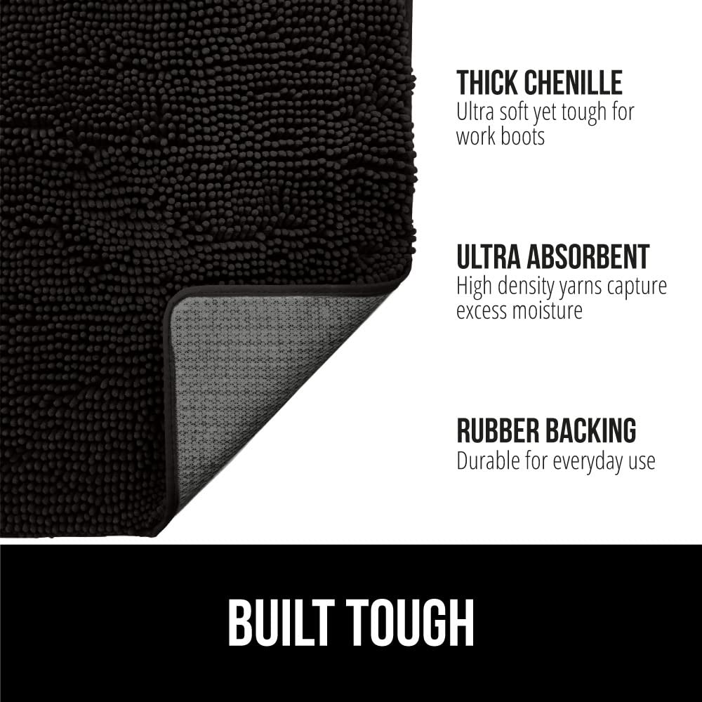 GORILLA GRIP SoakSTOPPER: tapis pattes boueuses qui piège la saleté.