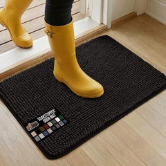 GORILLA GRIP SoakSTOPPER: tapis porte absorbant capture l'humidité près de l'entrée.