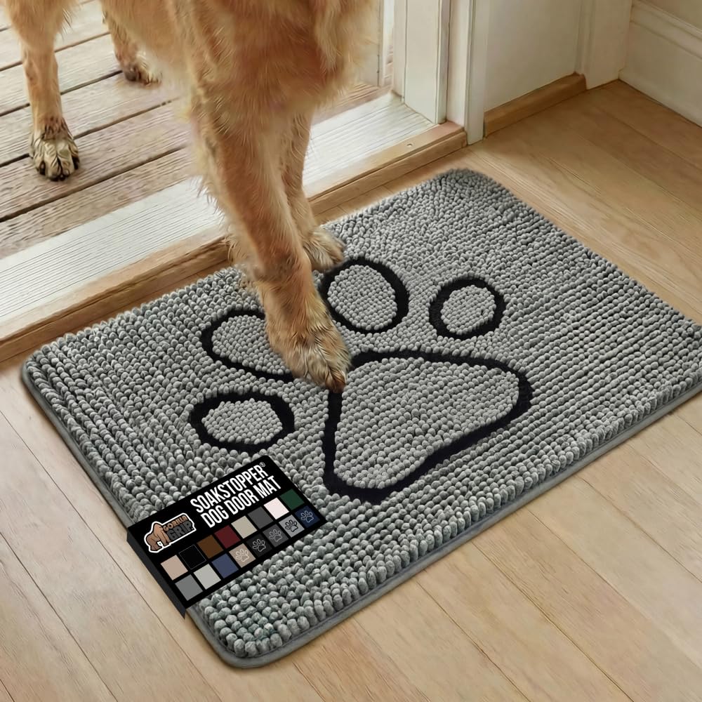 Gorilla Grip SoakSTOPPER tapis porte-chien absorbant pour pattes propres