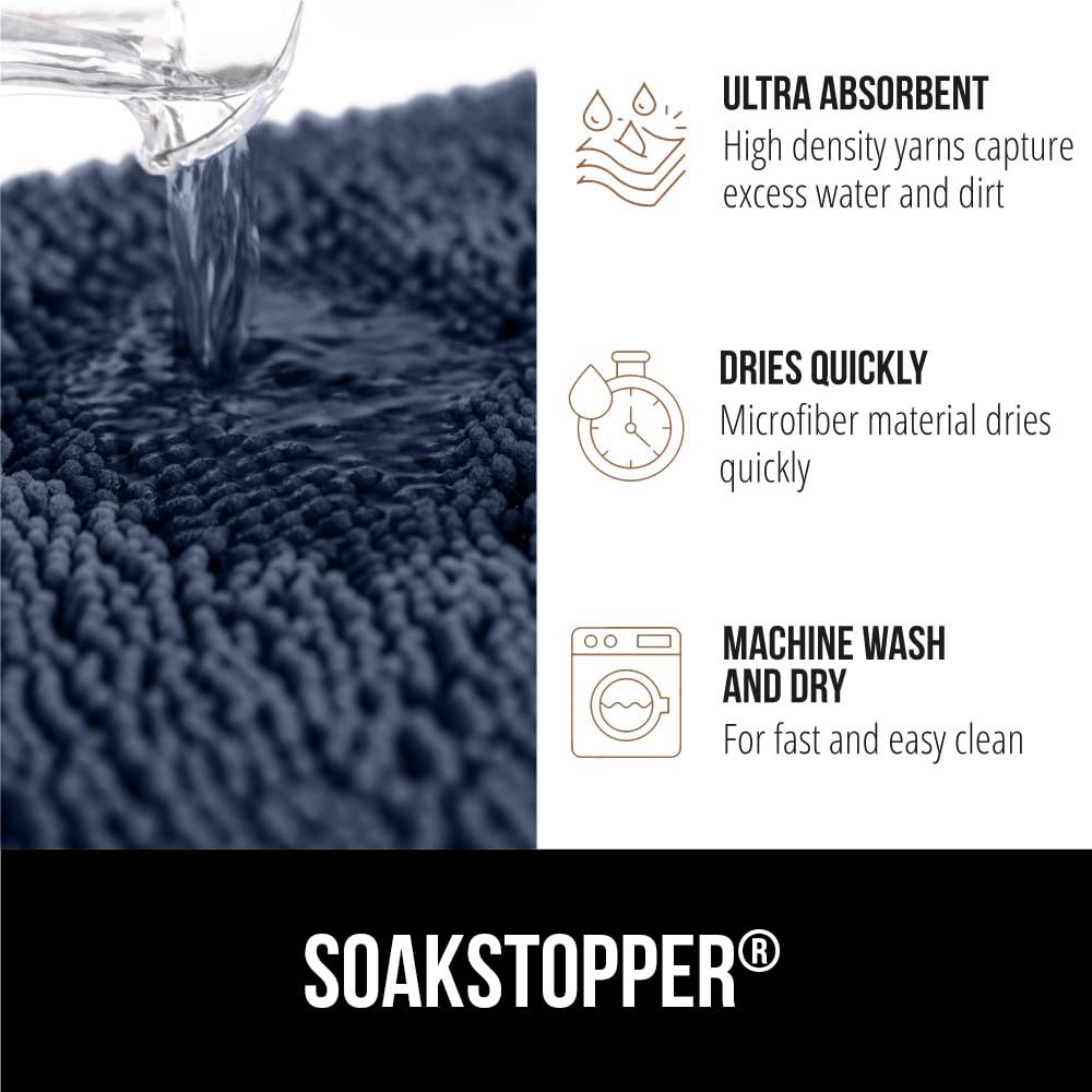 GORILLA GRIP SoakSTOPPER: lavage en machine pratique et rapide.