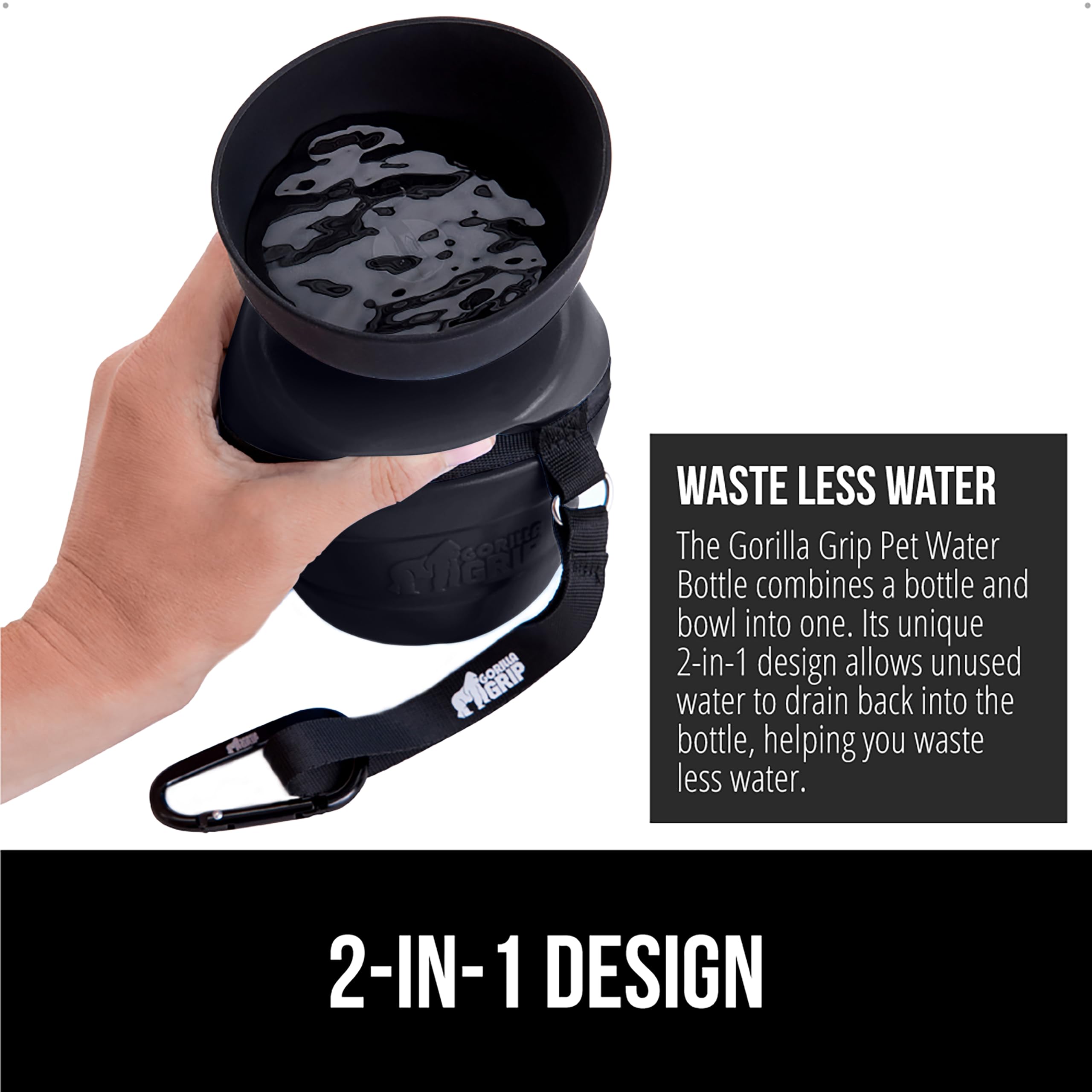 Système verrou étanche de Gorilla Grip prévient les fuites