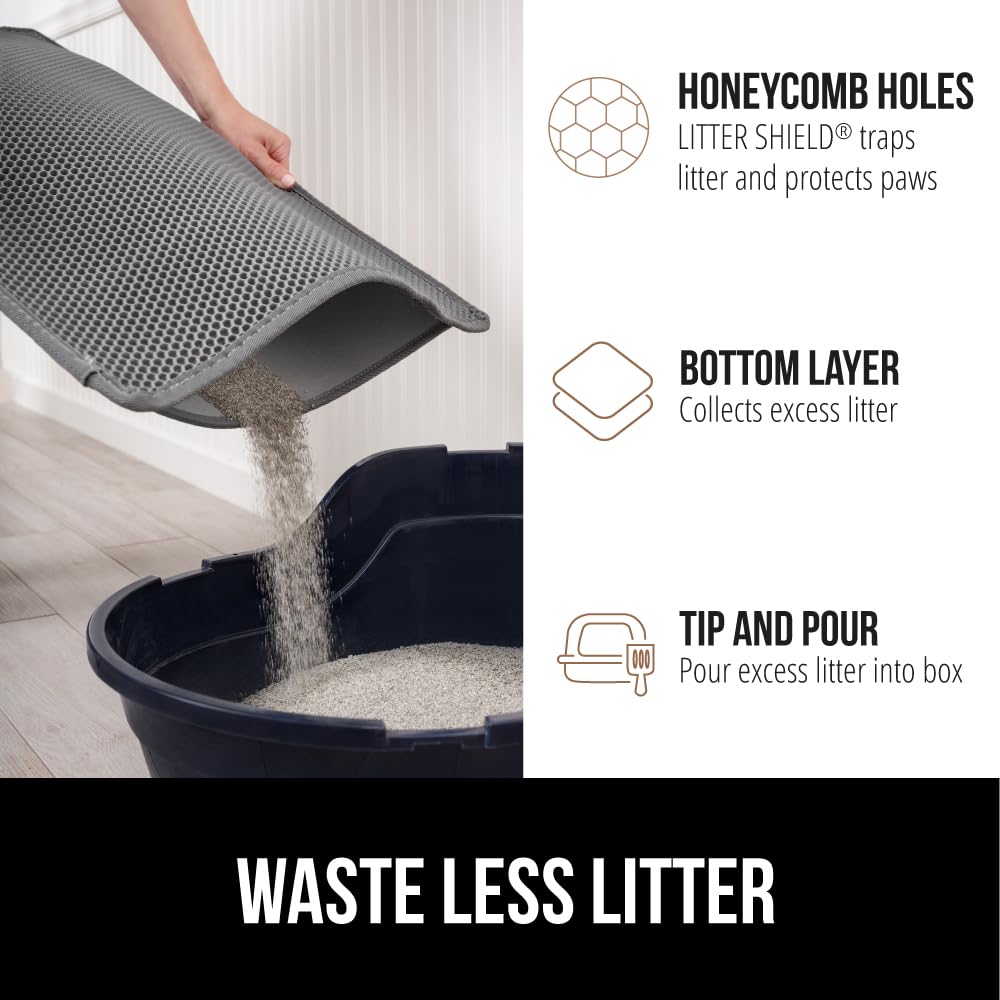 Tapis GORILLA GRIP, réduction des déchets grâce à la récupération des particules.