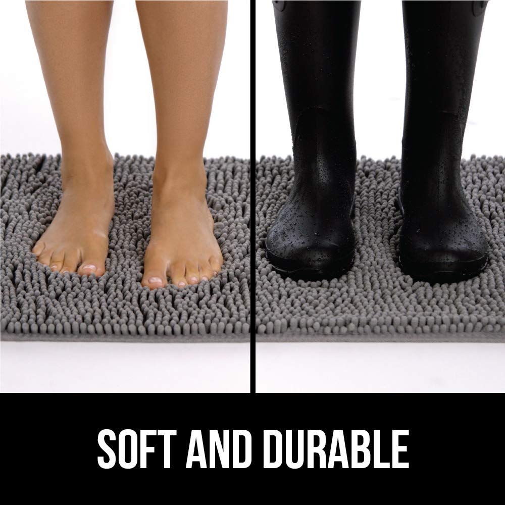 Gorilla Grip SoakSTOPPER: tapis d entrée anti-boue pour pattes mouillées