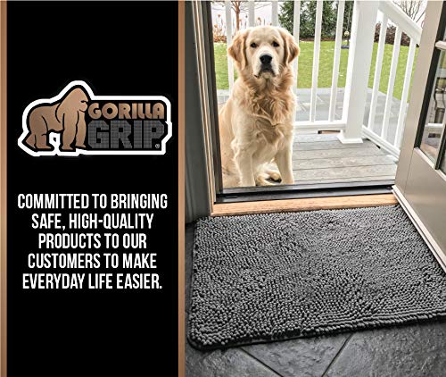 Gorilla Grip SoakSTOPPER: tapis d entrée polyvalent pour sols propres