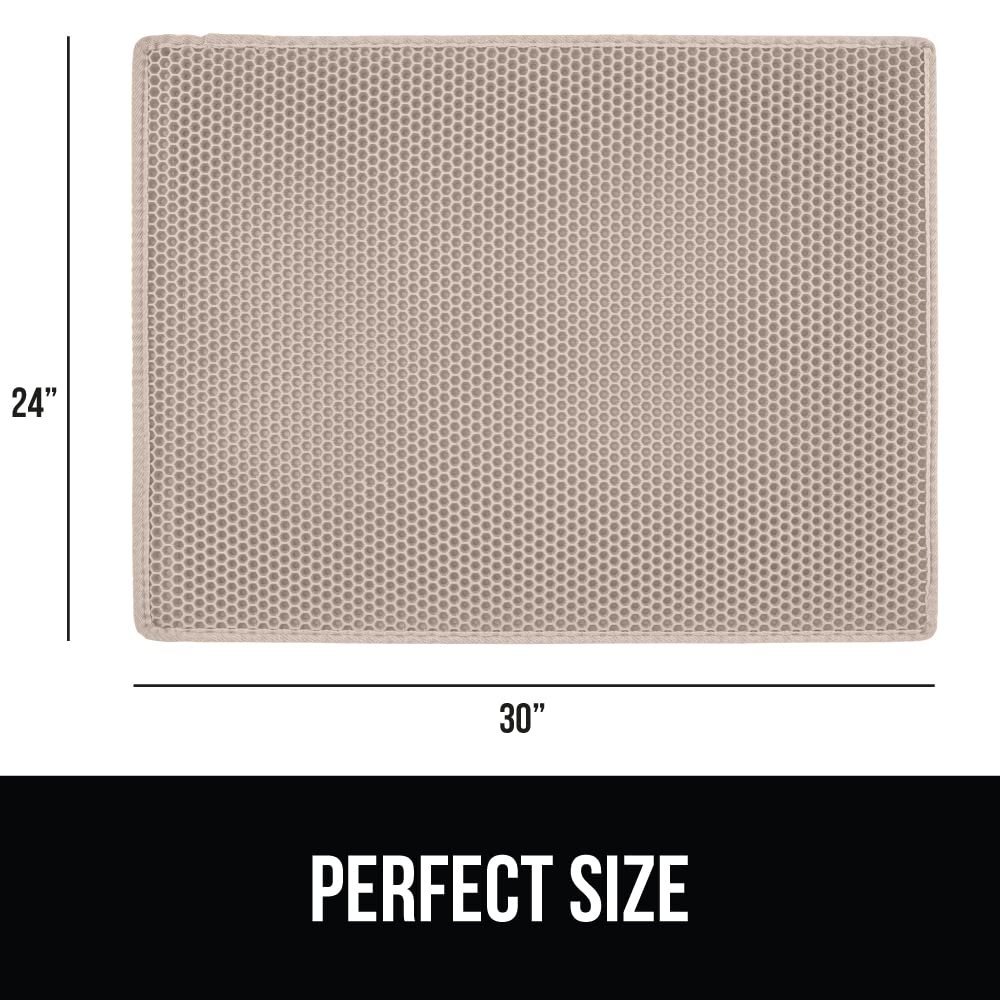 Gorilla Grip Tapis Litière Abeilles – nettoyage pratique et efficace