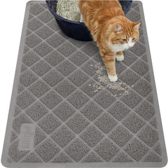 Gorilla Grip tapis-litiere chat maille douce capture litiere