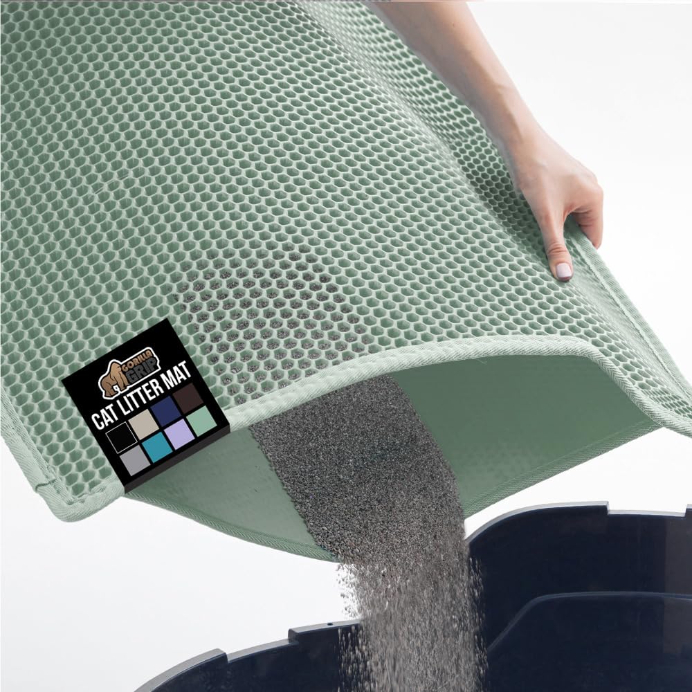 Gorilla Grip tapis litiere chat nid dabeille capte litiere sur les pattes