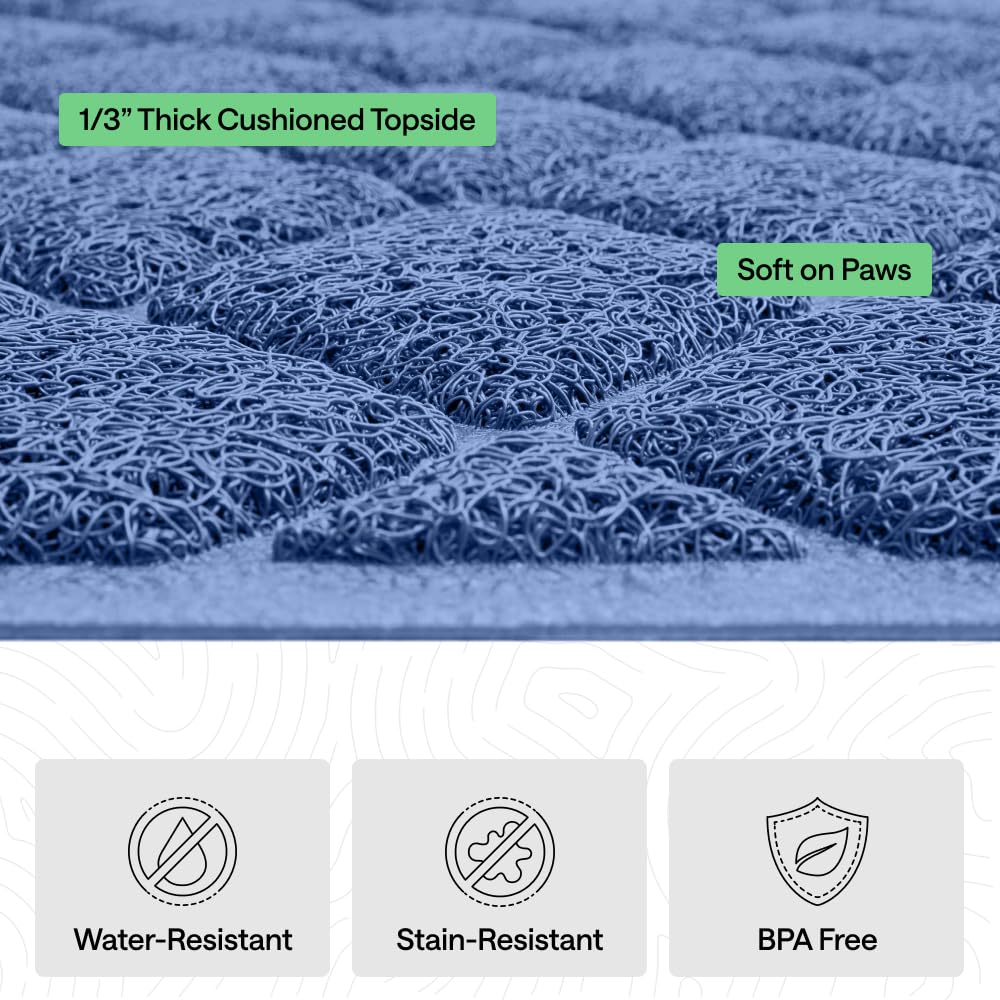 GORILLA GRIP Tapis Litière: nettoyage simple et économie de litière.
