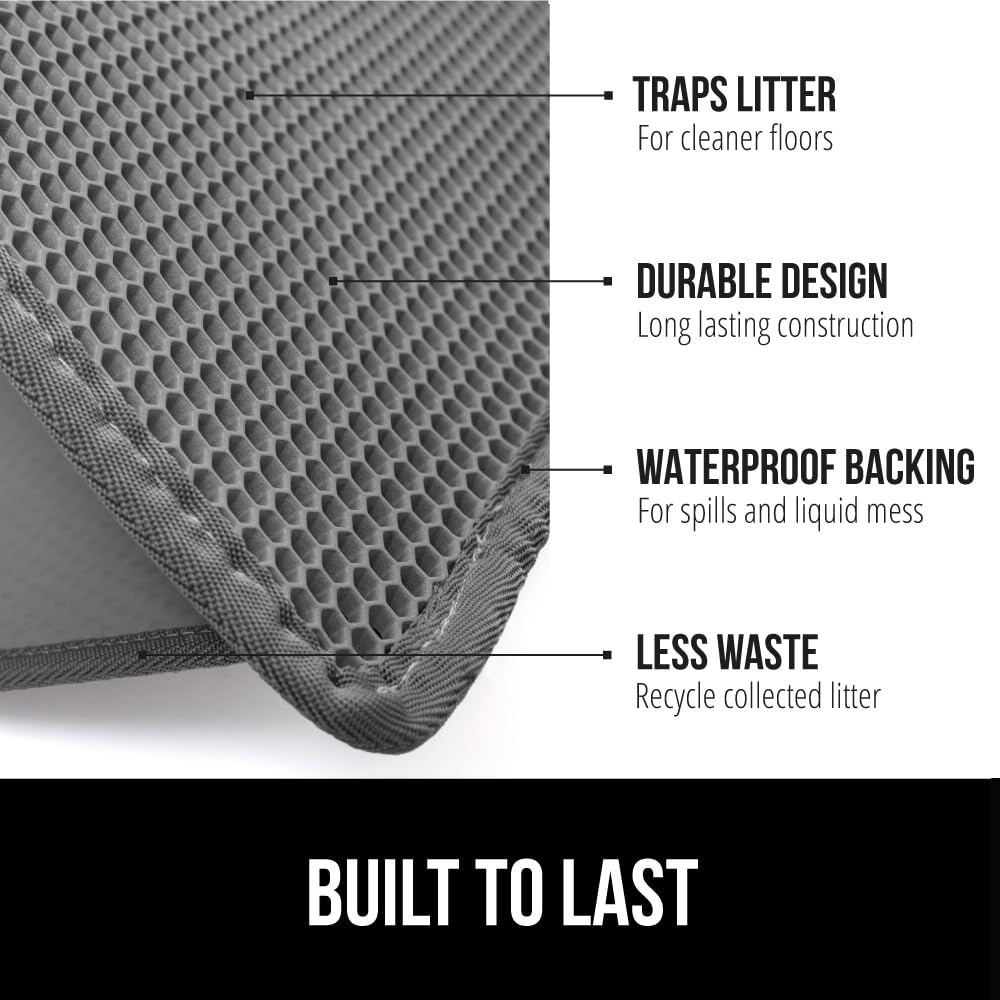 Tapis Gorilla Grip nid dabeilles prêt à être posé sur le dessous.