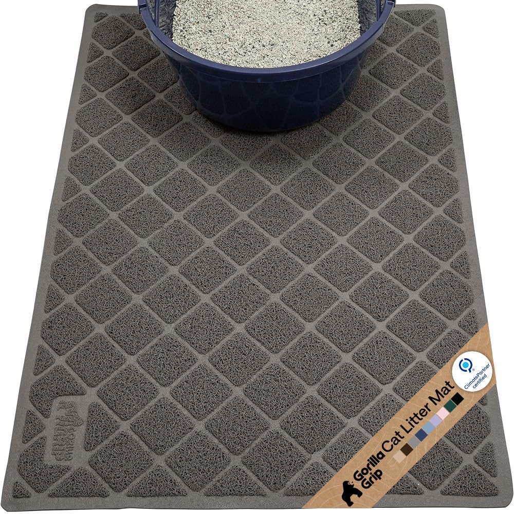GORILLA GRIP Tapis Litière Original retient les débris et protège vos sols.