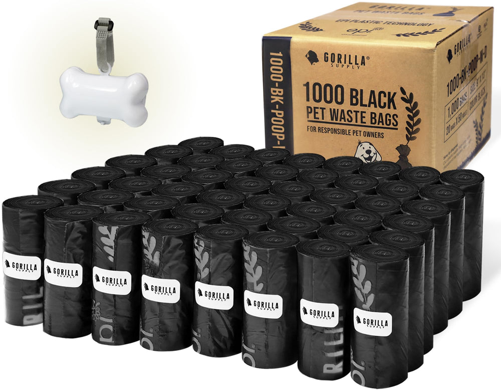 GORILLA SUPPLY – Distributeur sacs crottes facilitant le ramassage en balade.