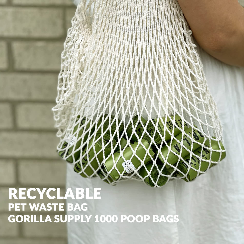 Gorilla Supply – ensemble complet de 1000 sacs et distributeur pratique.
