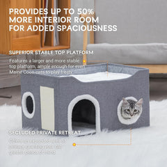 Gosipeya caverne-semi-fermee fournit espace privé et rassurant pour les siestes.