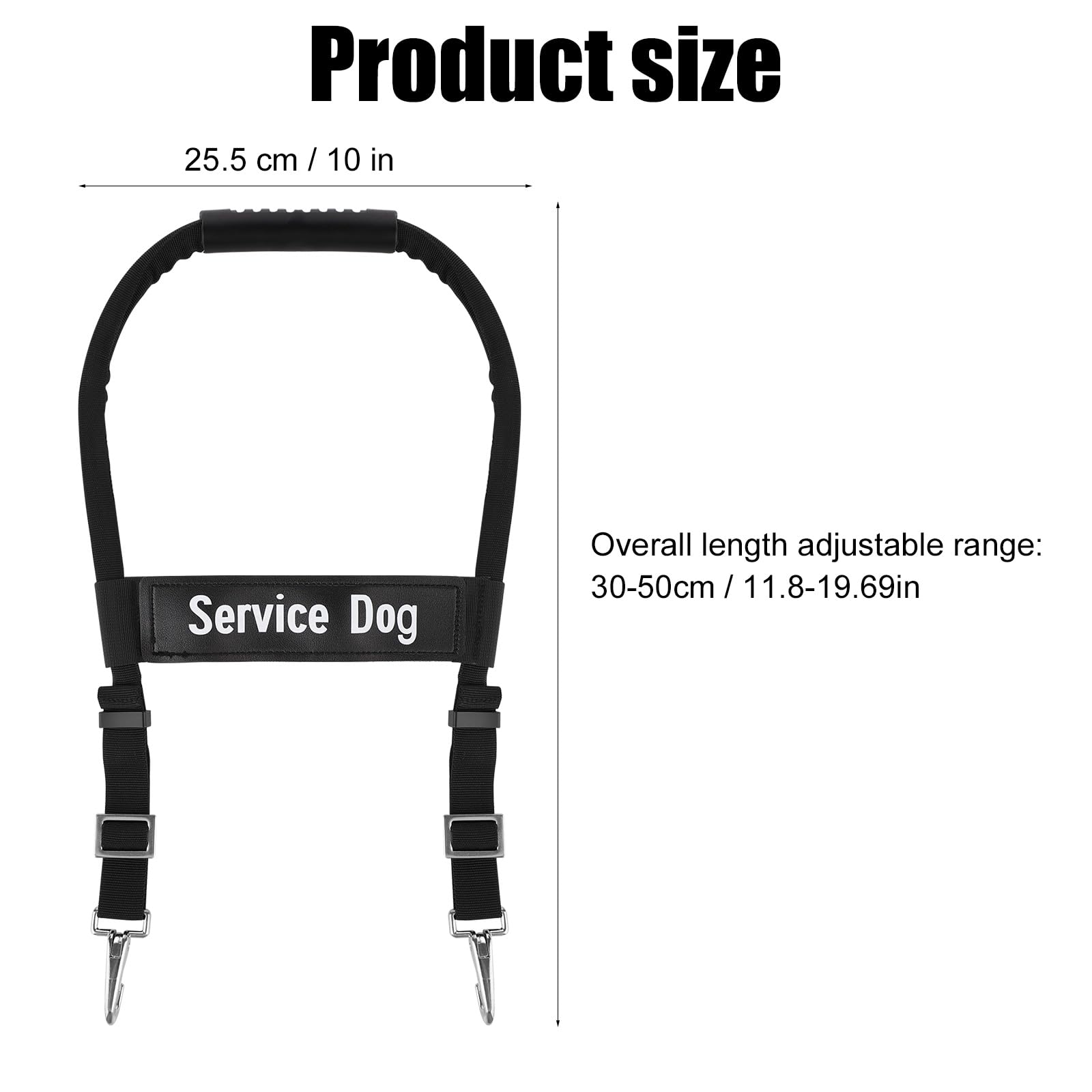 Gosknor harnais-service-dog connexion-stable pour une utilisation facile.