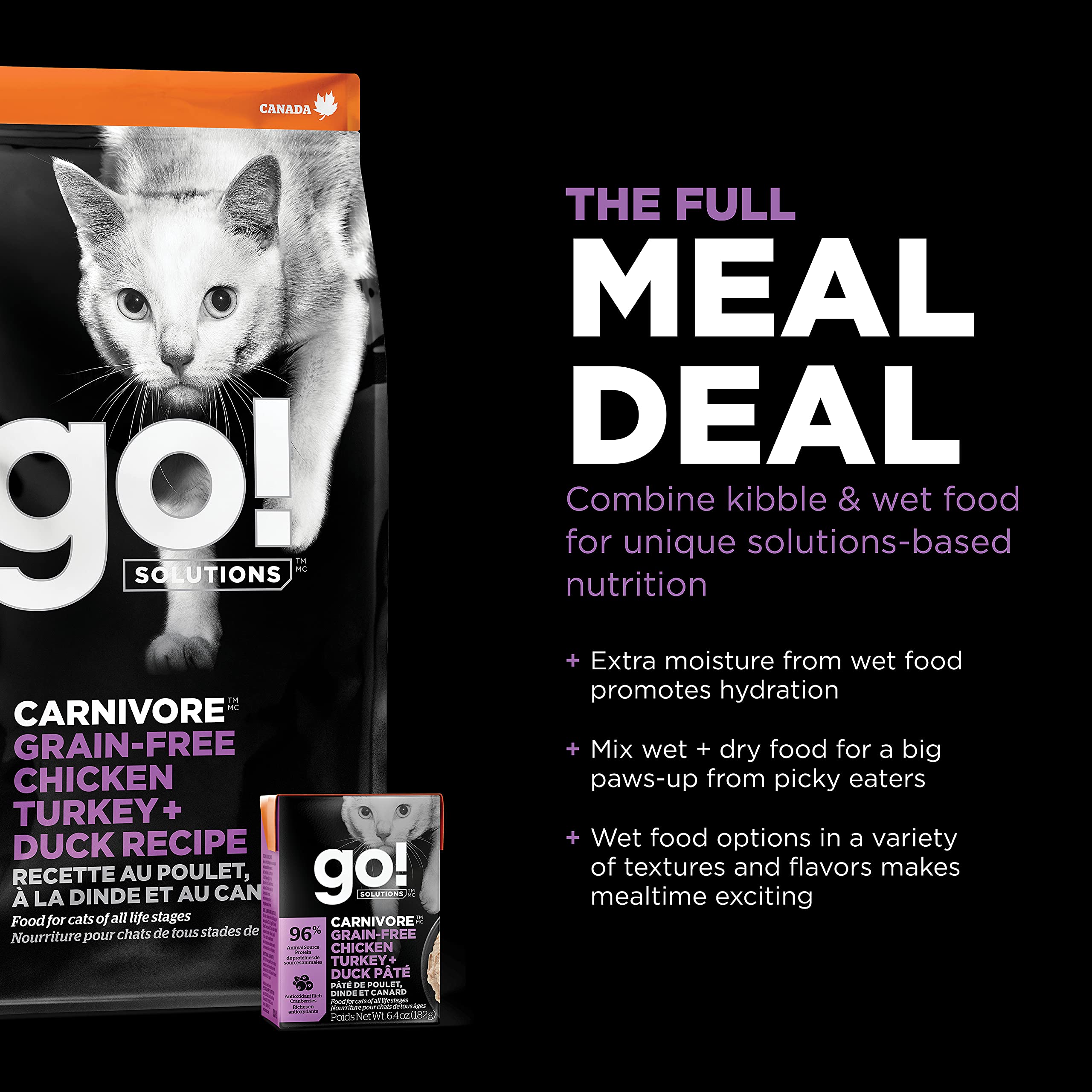 Go! Solutions Carnivore antioxydants vitamine C et E pour le bien etre