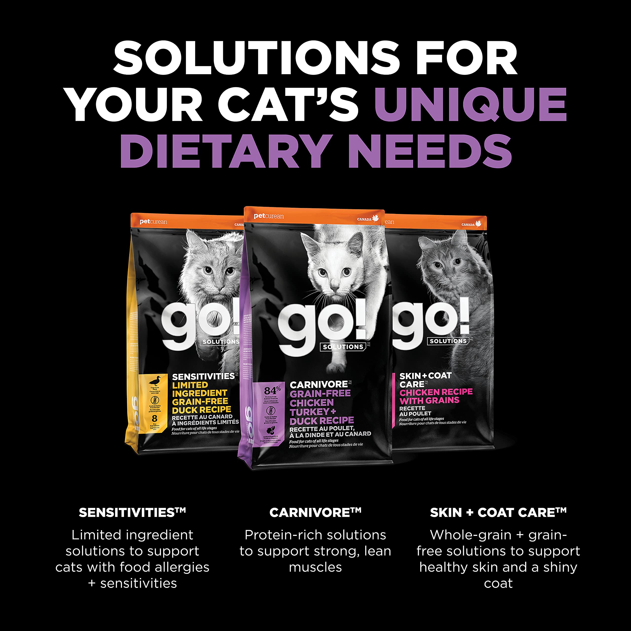 Go! Solutions Carnivore canneberges sante urinaire et antioxydants naturels