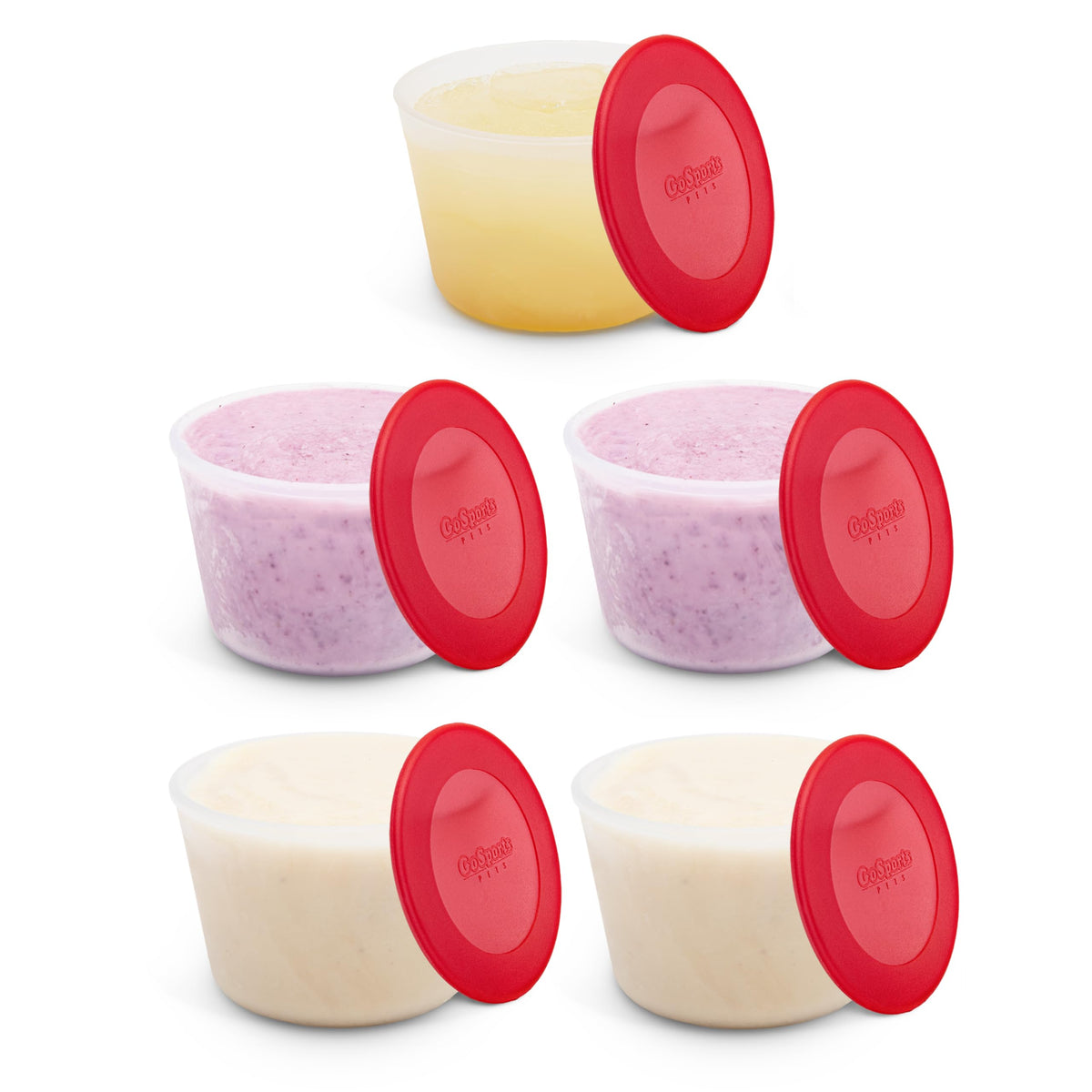 GoSports PupsCream Parlor: tasses réutilisables pour préparer des friandises glacées maison