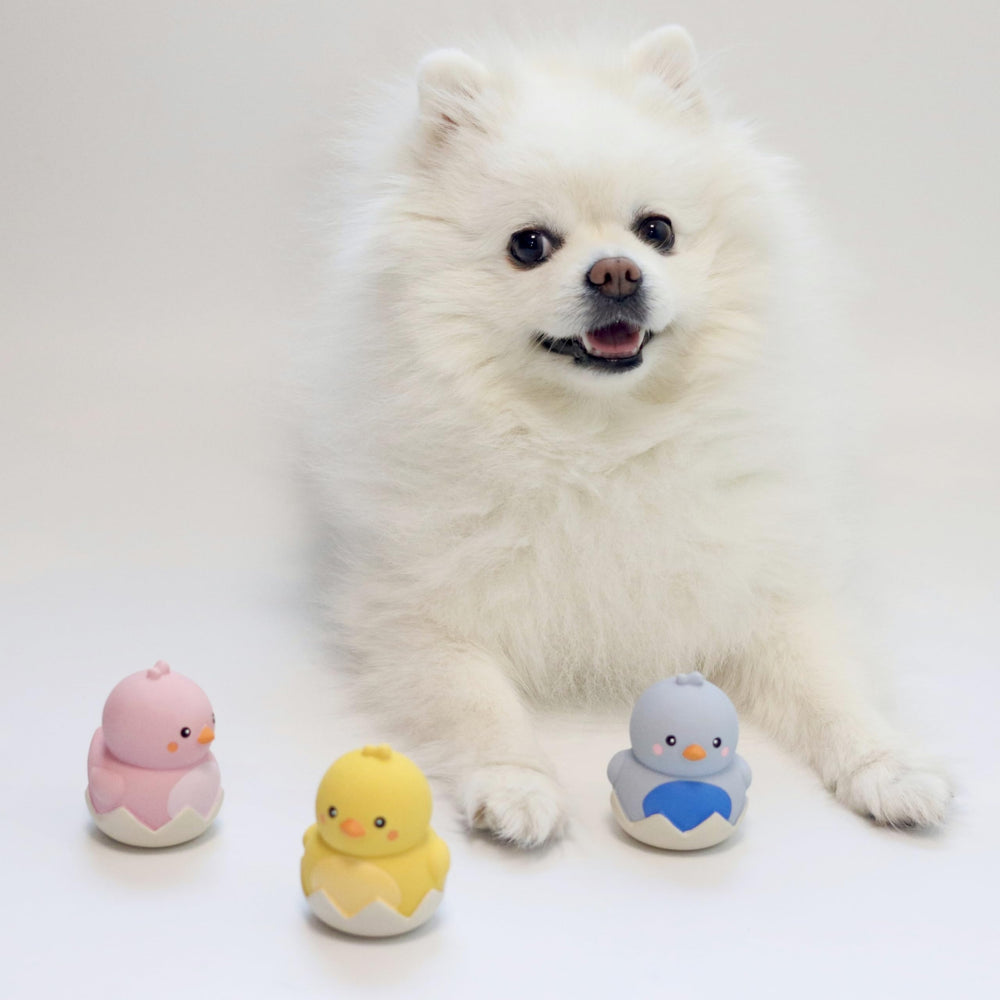GOSUNY TOYS cadeau de Pâques: jouet canard coloré pour chien
