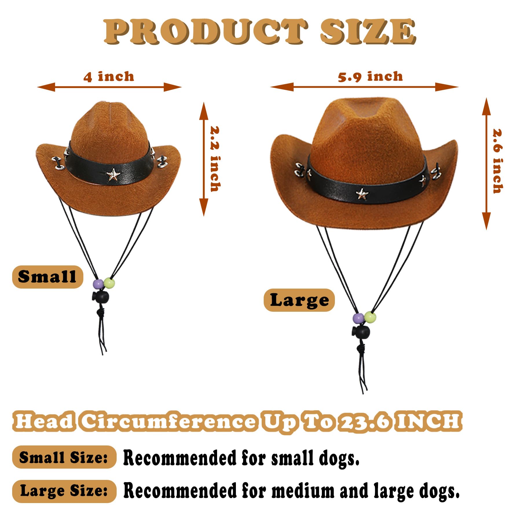 Chapeau GOYOSWA chien ajustable avec elastique