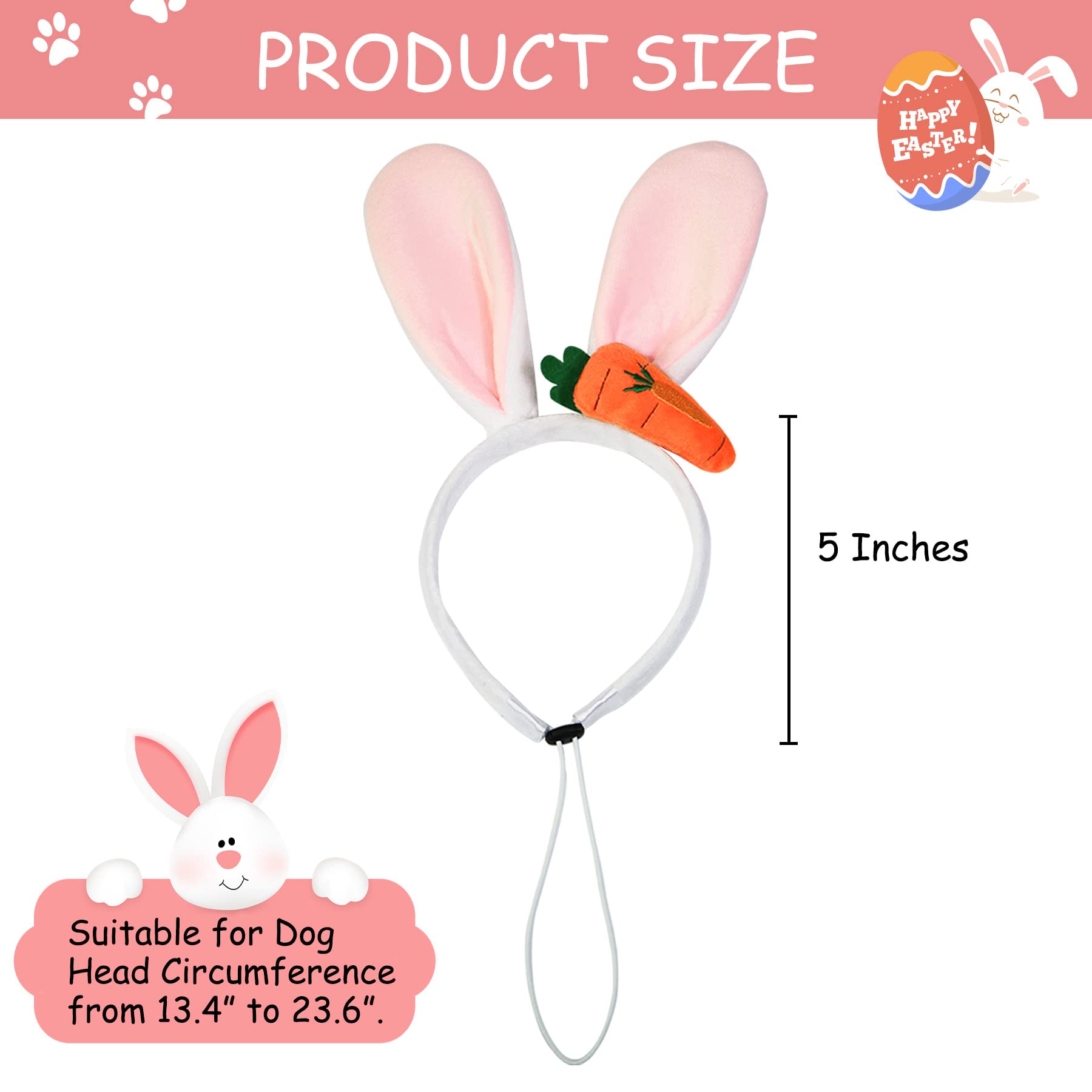 Détail des ornements lapin et poussins sur le collier GOYOSWA.