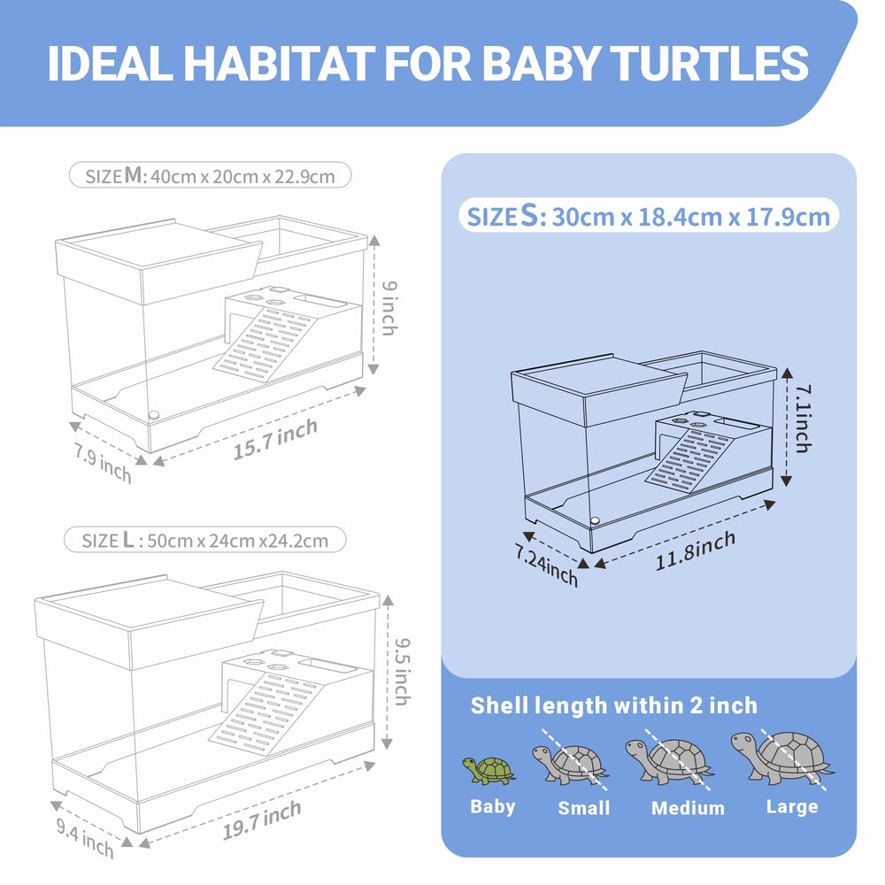 GOZILLA Mini tortue kit lampe 2 ampoules – options d'éclairage flexibles pour le quotidien.