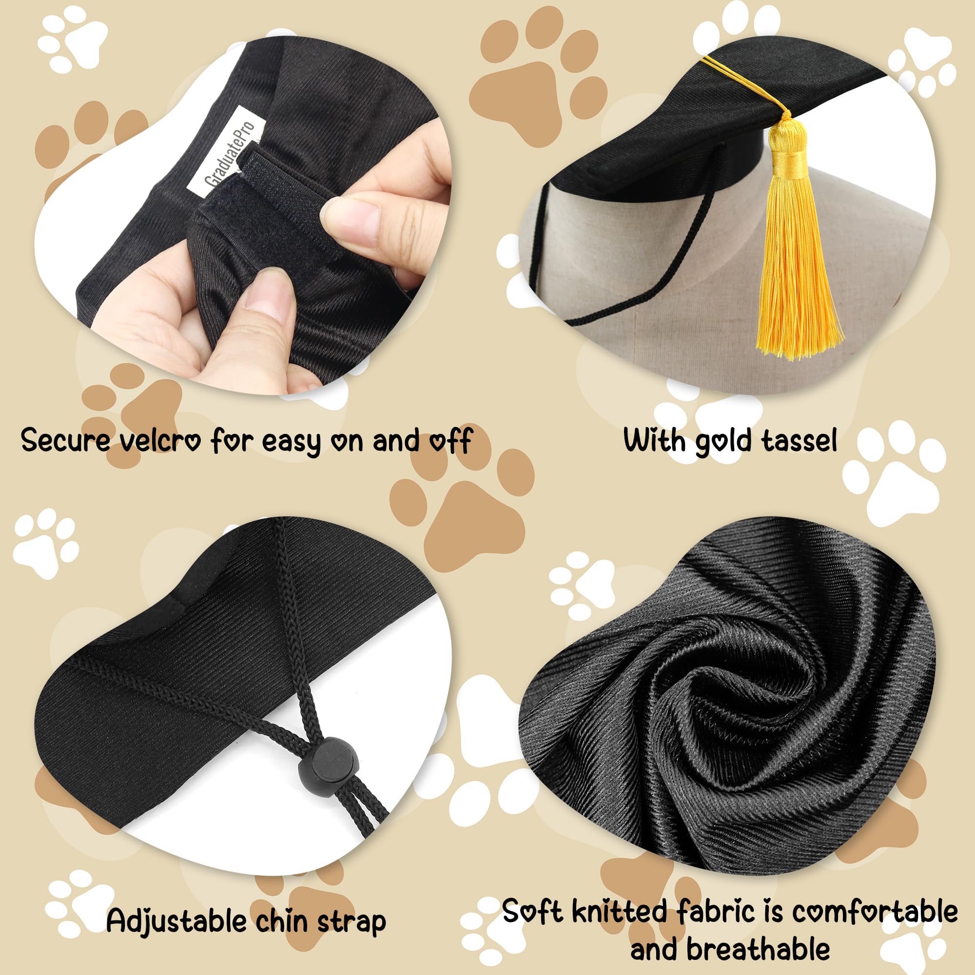 GraduatePro sangle menton ajustable, ajuste facilement pour petites et moyennes têtes.