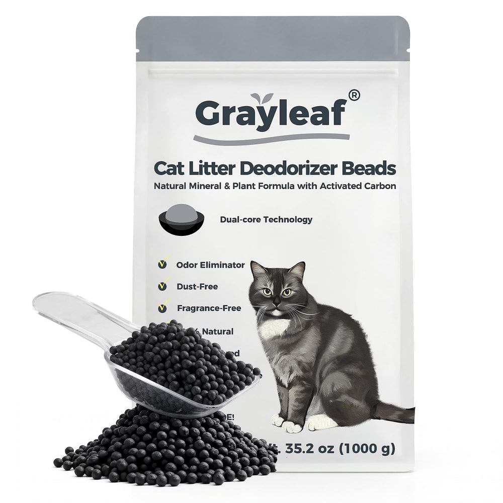 Grayleaf déodorant litière 1 kg en vrac neutralise les odeurs durablement.