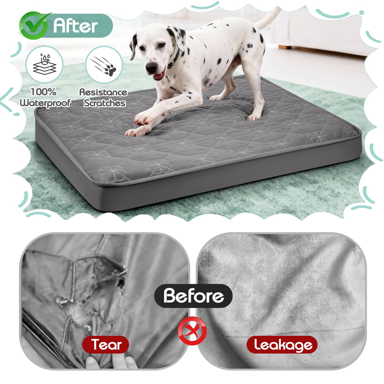 Housse chat Greatbond elastique imperméable 35x44