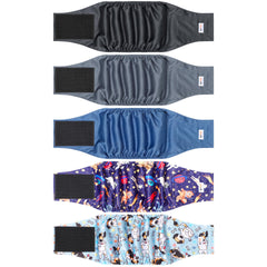 Grecle ensemble motifs divers pour chien mâle, variation visuelle et entraînement.
