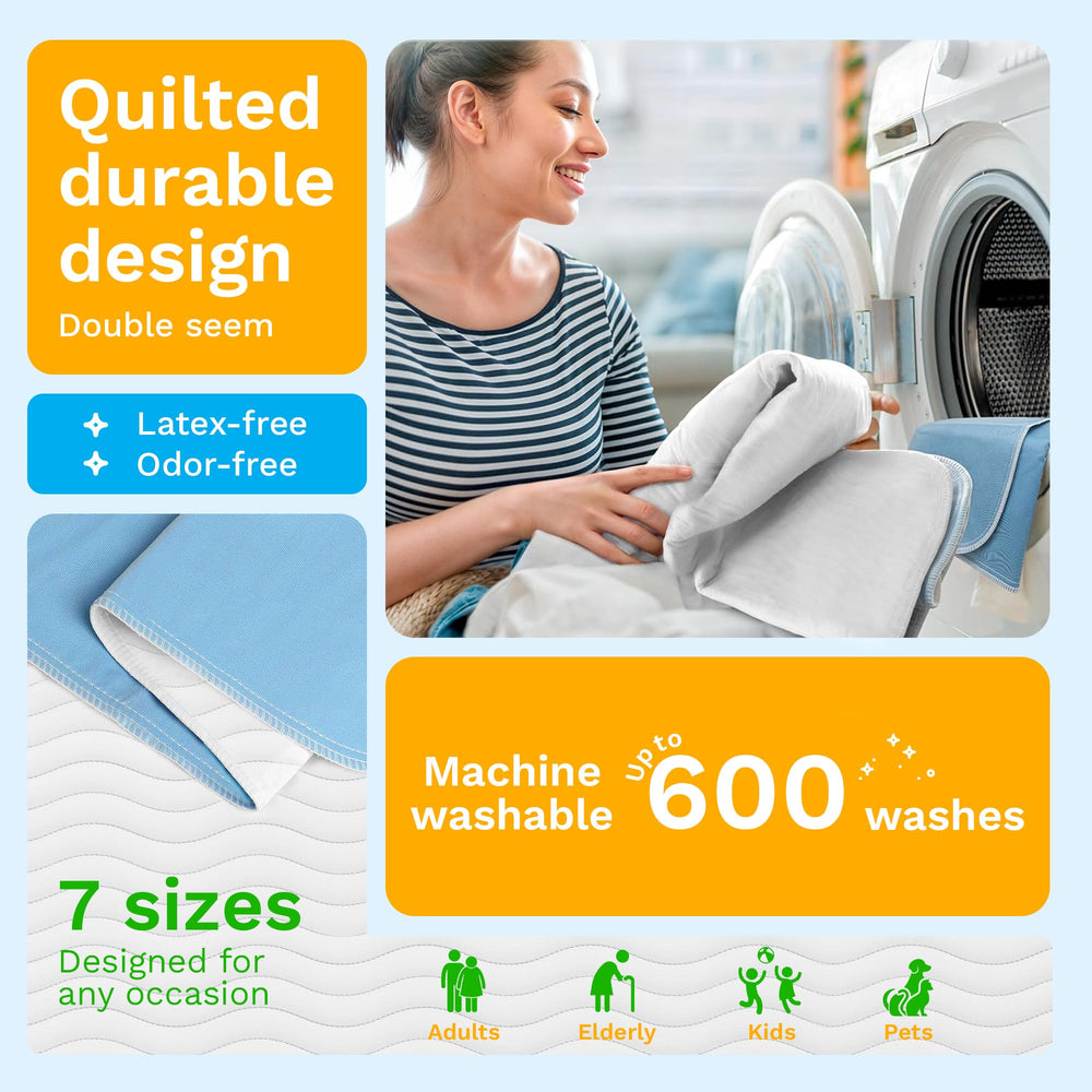 GREEN LIFESTYLE dos-imperméable-protections-draps: prévient les fuites nocturnes