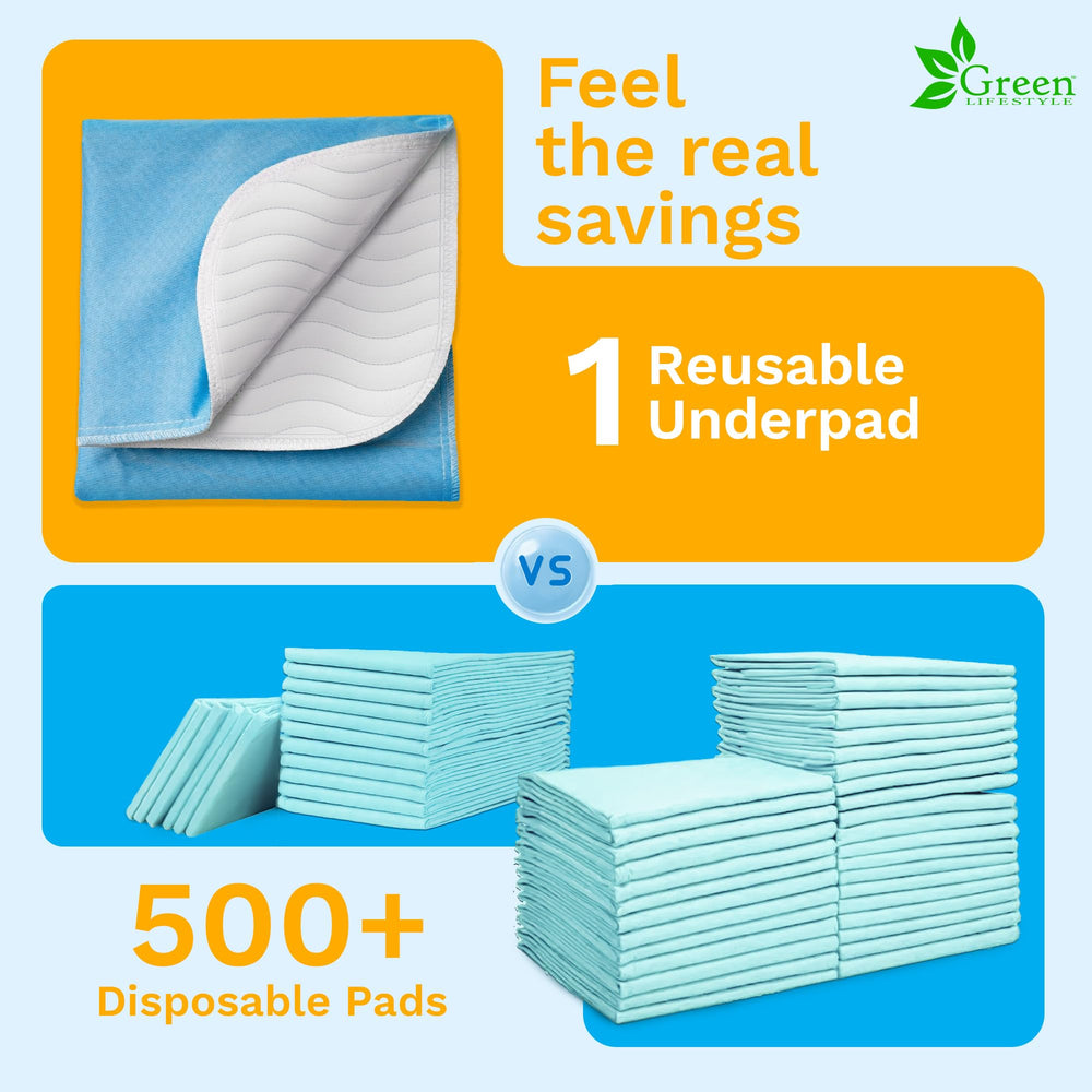 GREEN LIFESTYLE pack-4-proteges-drap-lavables-ensemble pratique