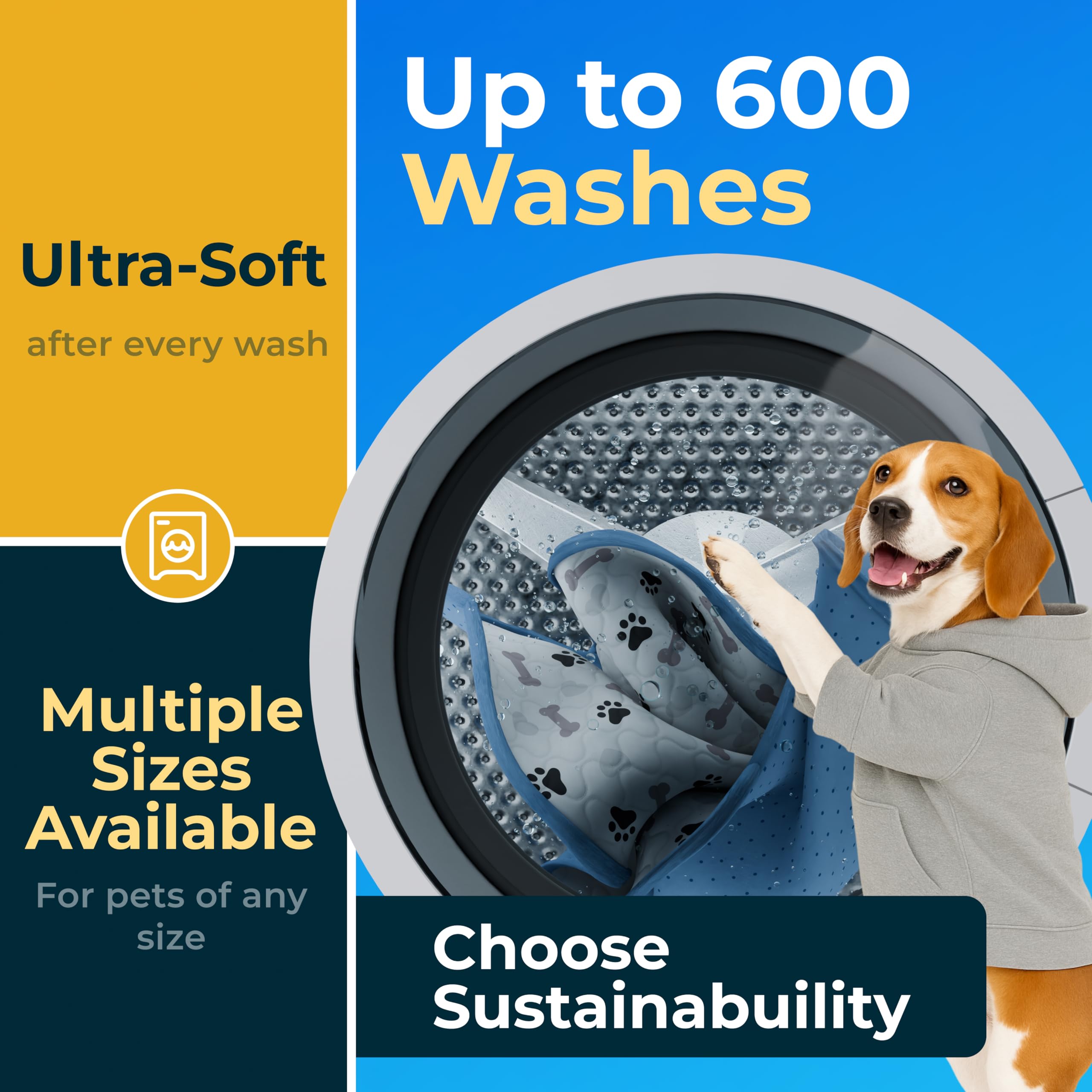 GREEN LIFESTYLE: tapis d'entraînement pour chiots, pratique et réutilisable.