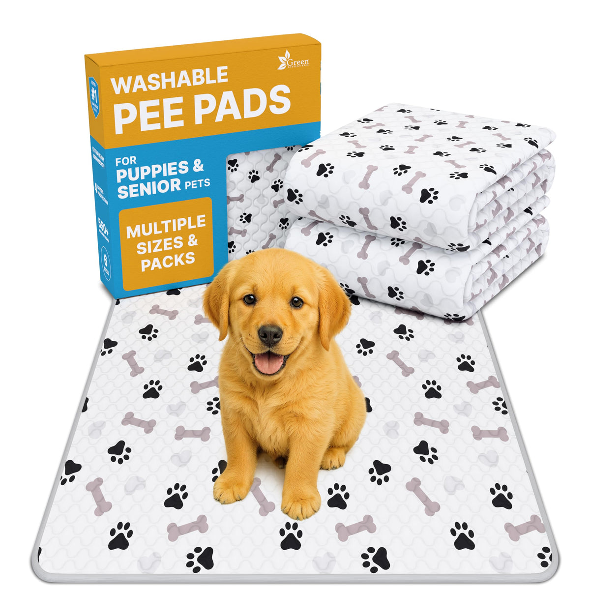GREEN LIFESTYLE: tapis lavable pour chien anti-dérapant protégeant les sols.