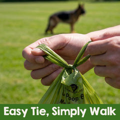 Greener Walker – sac déjection chien extra épais pour éviter les débordements.