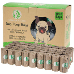 Sacs GREENER WALKER epais etanches pour crottes de chien securite mains assuree
