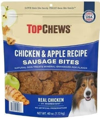 Friandises GreenFoods poulet et pomme, récompense saine pour chien.